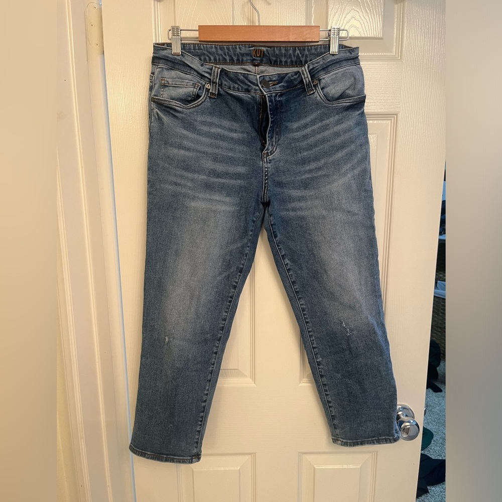 Women’s Kut from the Kloth Cropped Jeans/Capri Length Size 12 Pants